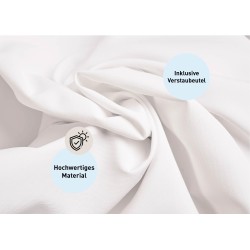 Vela de sol cuadrada / blanca / 2,5 x 2,5 m