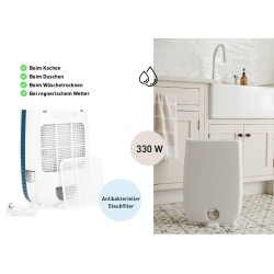 Deshumidificador con purificación de aire DD8L