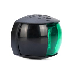 Luz de estribor compacta NaviLED / negra / longitud del cable: 12 cm