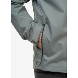 Chaqueta náutica con capucha CREW para hombre 2.0 / gris cactus