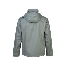 Chaqueta náutica con capucha CREW para hombre 2.0 / gris cactus