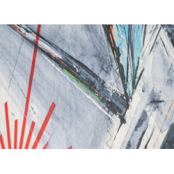 Lámina artística TORNADO / 61 x 120 cm / Jeannine Rafoth / edición limitada