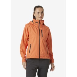 Chaqueta náutica con capucha CREW para mujer 2.0 / fogata / Talla: L