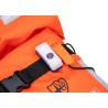Chaleco salvavidas SOLAS de espuma sólida con luz de emergencia / 43-140 kg