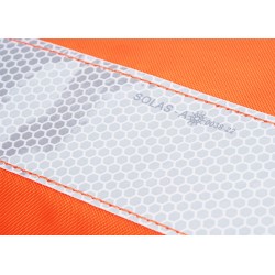 Chaleco salvavidas SOLAS de espuma sólida con luz de emergencia / 43-140 kg