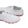 Zapato de mujer JAZARU / blanco-rojo