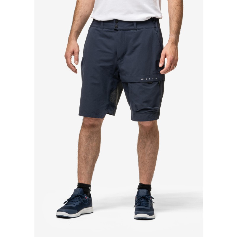 Pantalones cortos elásticos Evolution Performance para hombre / azul marino