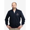 Chaqueta tipo suéter HARRISON para hombre / azul marino