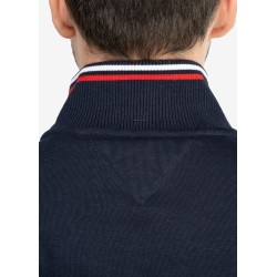 Chaqueta tipo suéter HARRISON para hombre / azul marino