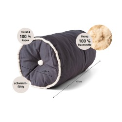 Cuello de kapok / Antracita