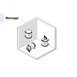 Caldera de agua caliente / acero inoxidable / 22-60 litros