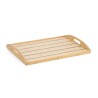 Bandeja de cena de bambú / juntas longitudinales