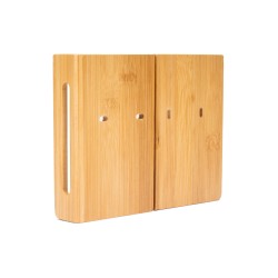 Soporte universal para tableta de bambú / 2 piezas