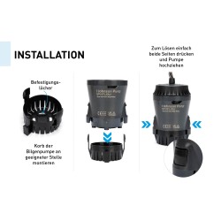 Bomba de achique Aqua Void automática / 500 GPH / 12 V / 38 l/min