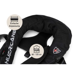 Chaleco salvavidas HURRICANE EVO 290 / 290 N / negro