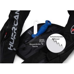 Chaleco salvavidas HURRICANE EVO 290 / 290 N / negro