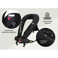 Chaleco salvavidas HURRICANE EVO 290 / 290 N / negro