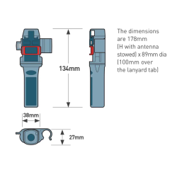 Ocean Signal rescueME MOB2 – Transmisor de socorro AIS MOB
