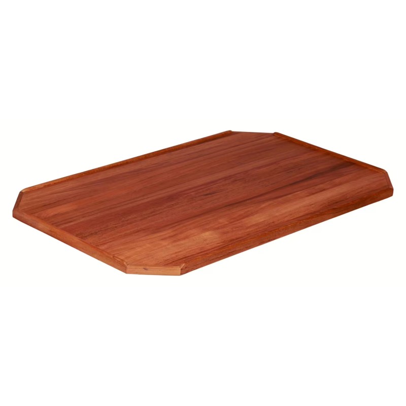 Tablero de mesa de teca EUDE 48x77 cm