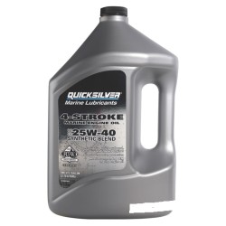 Aceite de motor Mercury/Quicksilver 25W-40 Synthetic 4-stroke 4L (92-8M0086227)