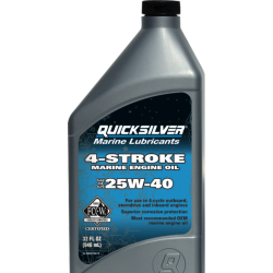 Aceite de motor Mercury/Quicksilver 25W-40 4 tiempos mineral 1L (92-8M0086223)